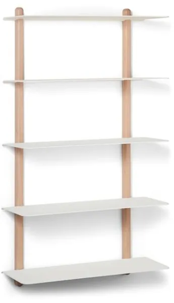 Gejst Nivo Hylde Stor E Lys Eg/Hvid